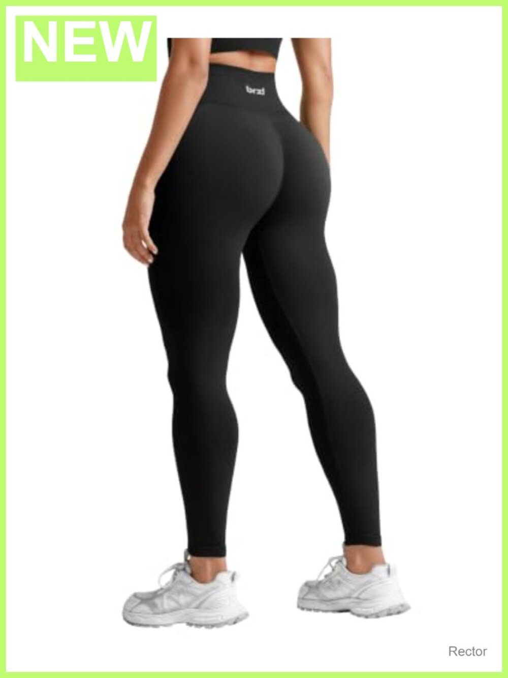 Seamless High Rise Anti Roll Butt Lifting Leggings Lycra Nylon